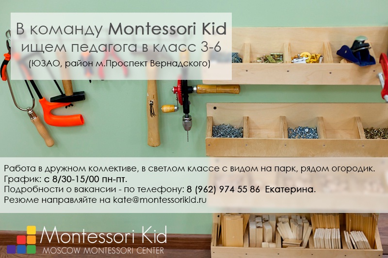 Montessori kid